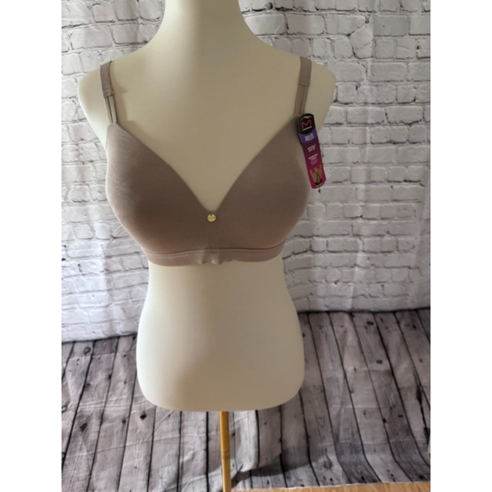 NWT Maidenform Everyday Luxe Wireless T-Shirt Bra Evening Blush 36D